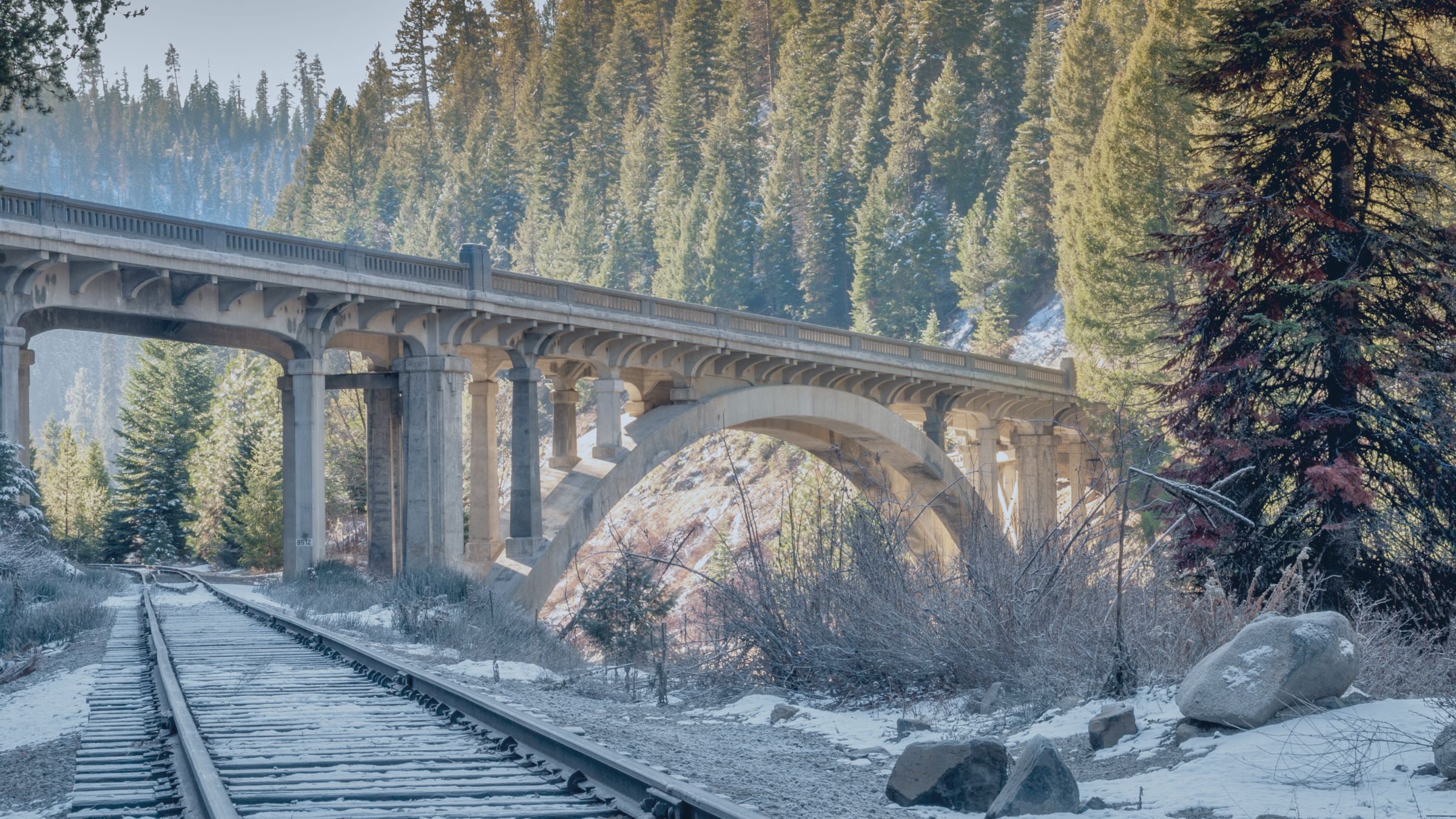 Highway 55 Rainbow Bridge